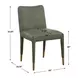 Oakley Pine Green Upholstered Dining Chair Set of 2
