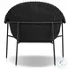 Suerte Faux Black Hyacinth Outdoor Chair