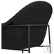 Suerte Faux Black Hyacinth Outdoor Chair