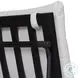 Crete Black Teak Outdoor Dining Chair Set of 2