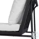 Crete Black Teak Outdoor Dining Chair Set of 2