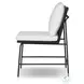 Crete Black Teak Outdoor Dining Chair Set of 2