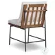 Crete Natural Teak Outdoor Dining Chair Set of 2