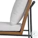 Crete Natural Teak Outdoor Dining Chair Set of 2