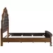 Lorenzi Brown Queen Upholstered Bed