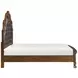Lorenzi Brown Queen Upholstered Bed