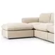 Ingel Antwerp Taupe Performance Fabric Sectional