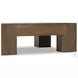 Abaso Rustic Wormwood Oak Small Square Coffee Table