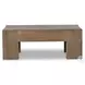 Abaso Rustic Wormwood Oak Small Square Coffee Table