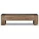 Abaso Rustic Wormwood Oak 70" Accent Bench