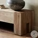 Abaso Rustic Wormwood Oak 70" Accent Bench