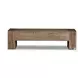 Abaso Rustic Wormwood Oak 70" Accent Bench