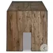 Abaso Rustic Wormwood Oak 70" Accent Bench