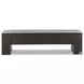 Abaso Ebony Rustic Wormwood Oak 70" Accent Bench