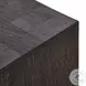 Abaso Ebony Rustic Wormwood Oak 70" Accent Bench