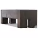 Abaso Ebony Rustic Wormwood Oak 70" Accent Bench