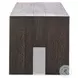Abaso Ebony Rustic Wormwood Oak 70" Accent Bench