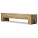 Abaso Rustic Wormwood Oak Large 90" Accent Bench