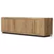 Abaso Rustic Wormwood Oak 95" Media Console