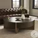 Bingham Distressed Iron Large Round Coffee Table