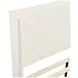 Carmel Beige Queen Upholstered Platform Bed