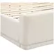 Carmel Beige Queen Upholstered Platform Bed