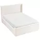 Carmel Beige Queen Upholstered Platform Bed