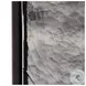 Dalston Smoked Black Cast Glass Square Nesting End Table Set