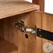 Reza Smoked Honey Parawood Bookcase