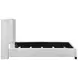 Emerson Beige Full Bed Upholstered Low Profile Bed