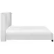 Emerson Beige Eastern King Upholstered Low Profile Bed
