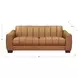 Baylor Cinnamon Leather 84" Sofa