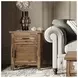 Claremont Wire Brush Brown Chairside Table