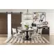 Halifax Flax and Java 86" Rectangular Dining Room Set