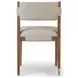 Tamari Antwerp Natural Performance Fabric Dining Chair
