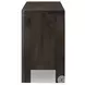 Noeline Smoke Black Oak Veneer 6 Drawer Dresser