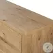 Noeline Resawn Worn Oak Veneer 6 Drawer Dresser