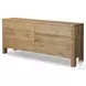 Noeline Resawn Worn Oak Veneer 6 Drawer Dresser
