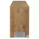Noeline Resawn Worn Oak Veneer 6 Drawer Dresser