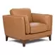 Pendry Carmel Saddle Leather Living Room Set