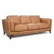 Pendry Carmel Saddle Leather Living Room Set