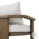 Tahana Alessi Linen Performance Fabric Outdoor Dining Armchair