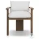 Tahana Alessi Linen Performance Fabric Outdoor Dining Armchair