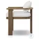 Tahana Alessi Linen Performance Fabric Outdoor Dining Armchair