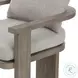 Tahana Hayes Fog Performance Fabric Outdoor Dining Armchair