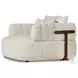 Doss Altro Snow Upholstered Media Lounger