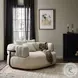 Doss Altro Snow Upholstered Media Lounger
