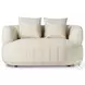 Doss Altro Snow Upholstered Media Lounger