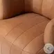 Doss Palermo Cognac Swivel Chair