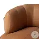Doss Palermo Cognac Swivel Chair